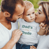 graphic bodysuit | dads little dude - Aaria Tees Aaria Tees