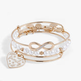 Family Bangle Set of 3 - Aaria Tees Aaria Tees