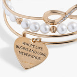 Family Bangle Set of 3 - Aaria Tees Aaria Tees