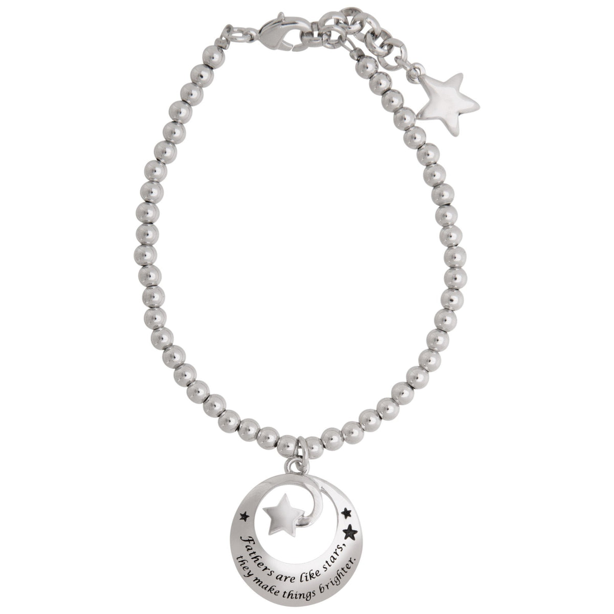 Fathers Are Like Stars Bracelet - Aaria Tees