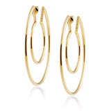 Faye Cutout Hoops Aaria Tees