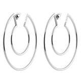 Faye Cutout Hoops Aaria Tees