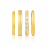 Faye Stacked Ring Aaria Tees