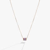 February Birthstone Precious Pendant Necklace - Aaria Tees Aaria Tees