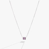 February Birthstone Precious Pendant Necklace - Aaria Tees Aaria Tees