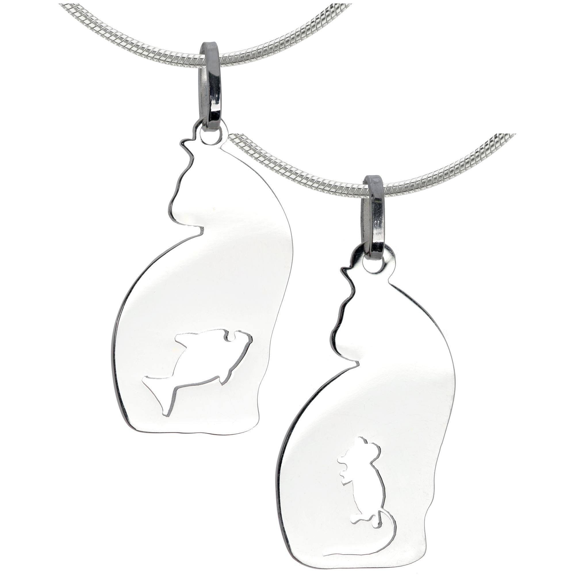 Feline Instincts Sterling Necklace - Aaria Tees Aaria Tees