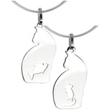 Feline Instincts Sterling Necklace - Aaria Tees Aaria Tees