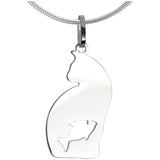 Feline Instincts Sterling Necklace - Aaria Tees Aaria Tees