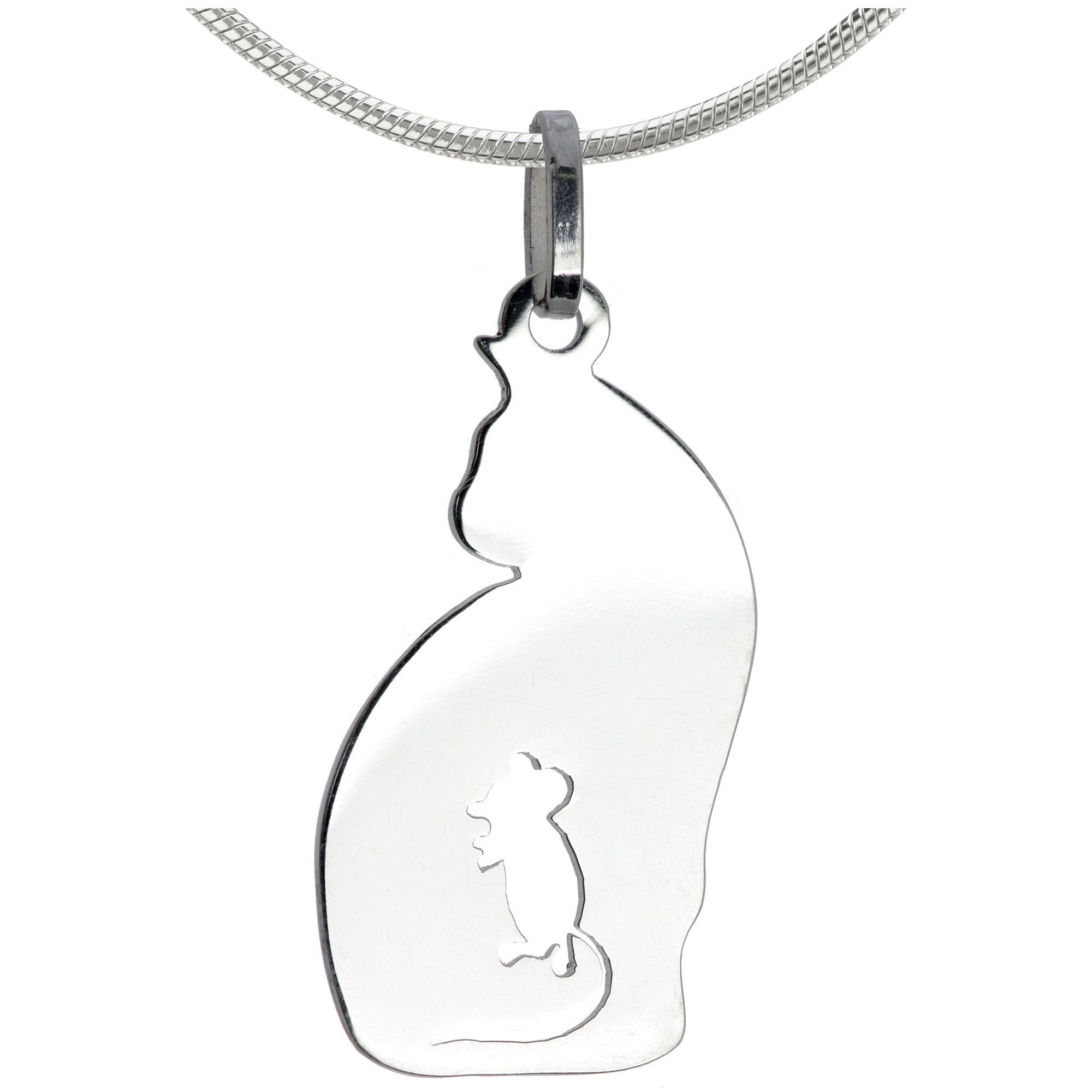 Feline Instincts Sterling Necklace - Aaria Tees Aaria Tees
