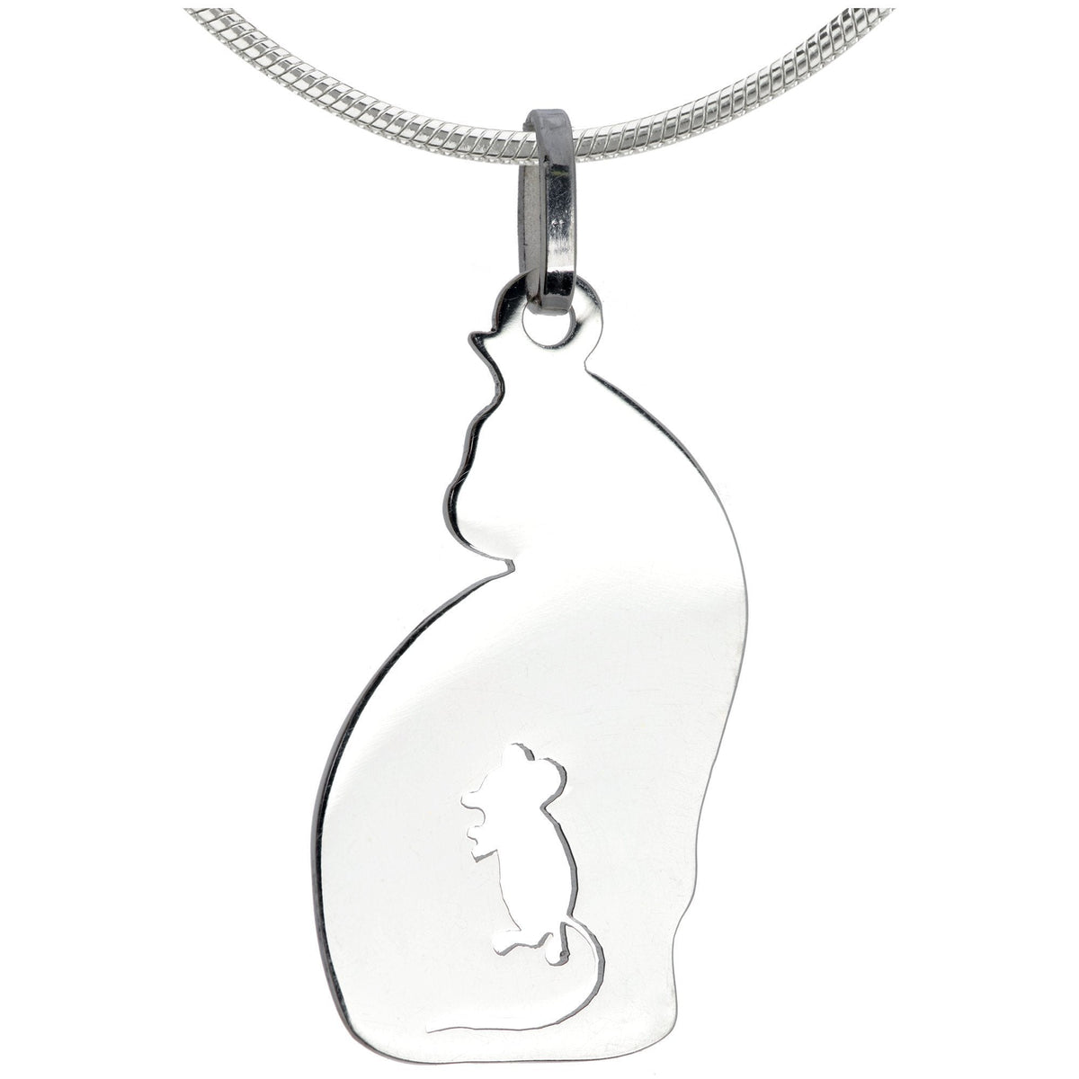 Feline Instincts Sterling Necklace - Aaria Tees