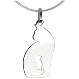 Feline Instincts Sterling Necklace - Aaria Tees Aaria Tees