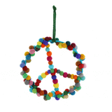 Felt Peace Wreath - Aaria Tees Aaria Tees