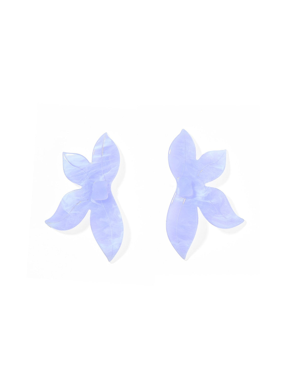 Fern Statement Earrings - Lavender Haze - Aaria Tees