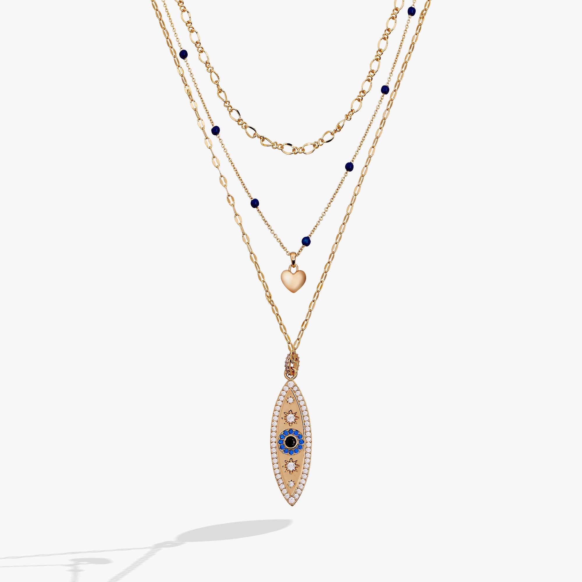 Festival Stranded™ Evil Eye Necklace - Aaria Tees Aaria Tees