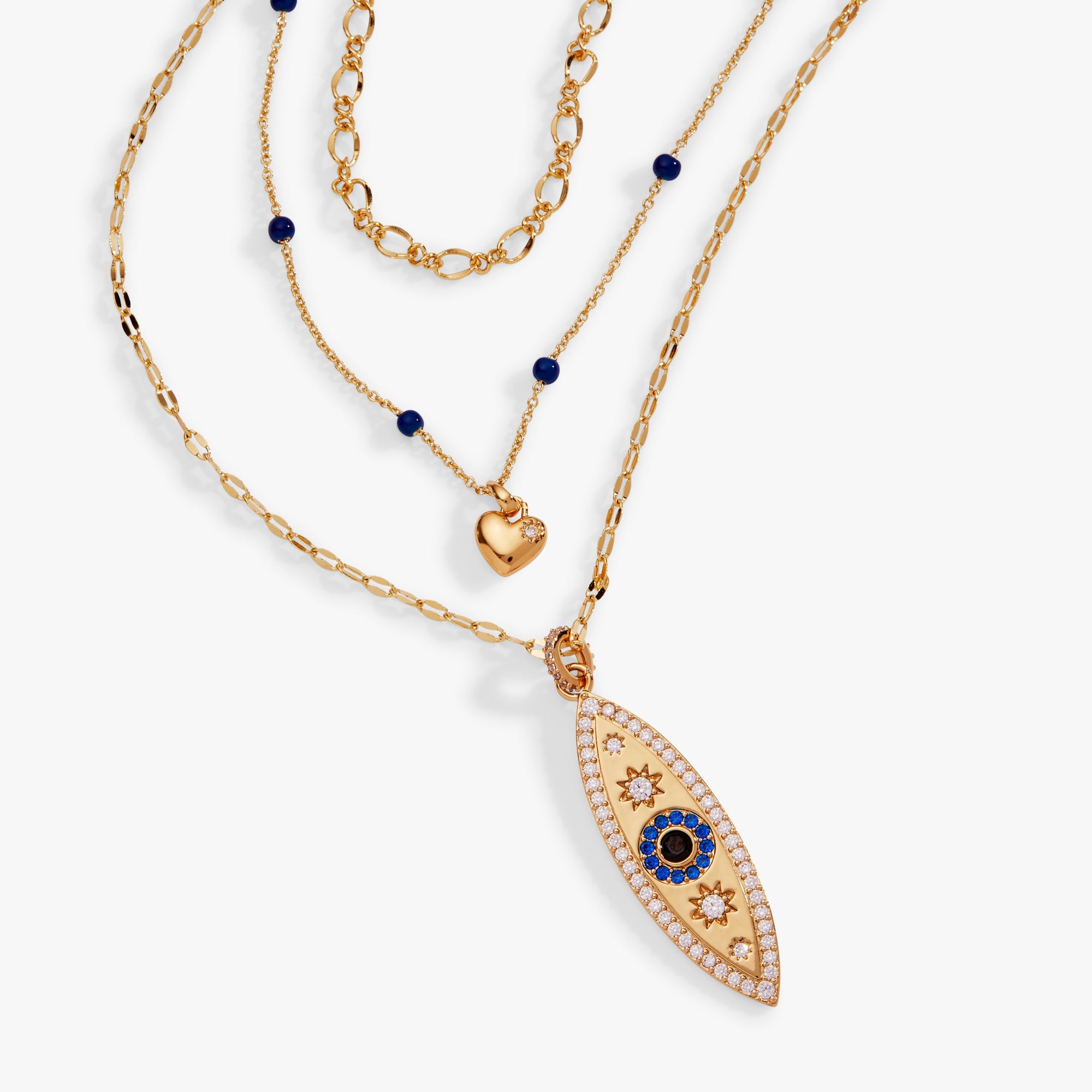 Festival Stranded™ Evil Eye Necklace - Aaria Tees Aaria Tees