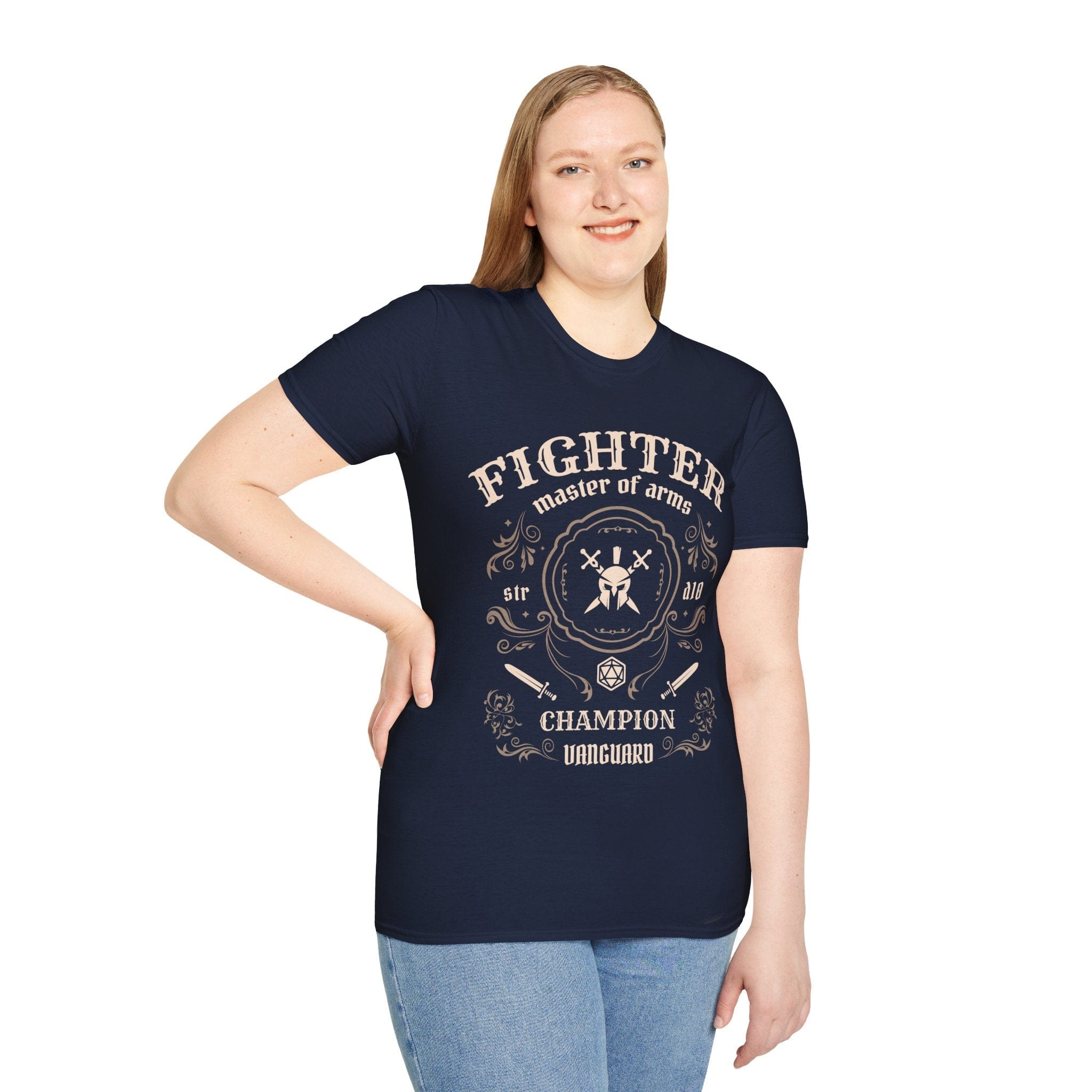 Fighter Class Vintage Label T-Shirt - Aaria Tees Aaria Tees
