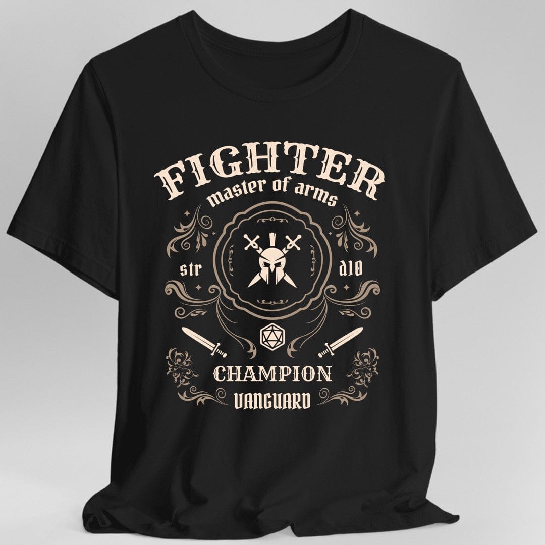 Fighter Class Vintage Label T-Shirt - Aaria Tees Aaria Tees