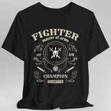 Fighter Class Vintage Label T-Shirt - Aaria Tees Aaria Tees