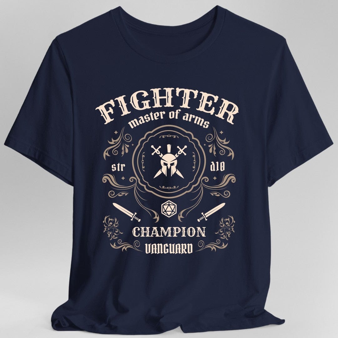 Fighter Class Vintage Label T-Shirt - Aaria Tees Aaria Tees