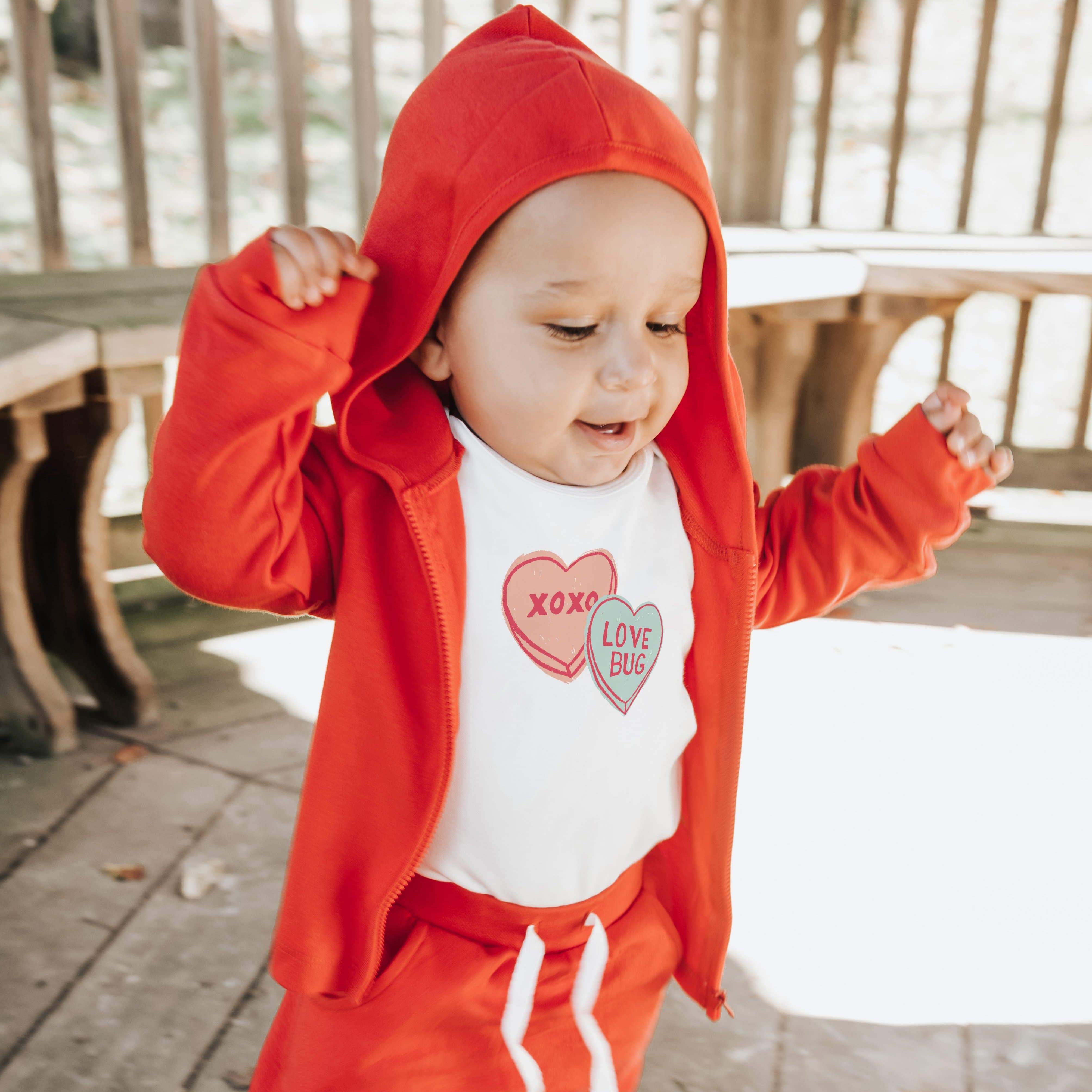 graphic bodysuit | candy hearts - Aaria Tees Aaria Tees