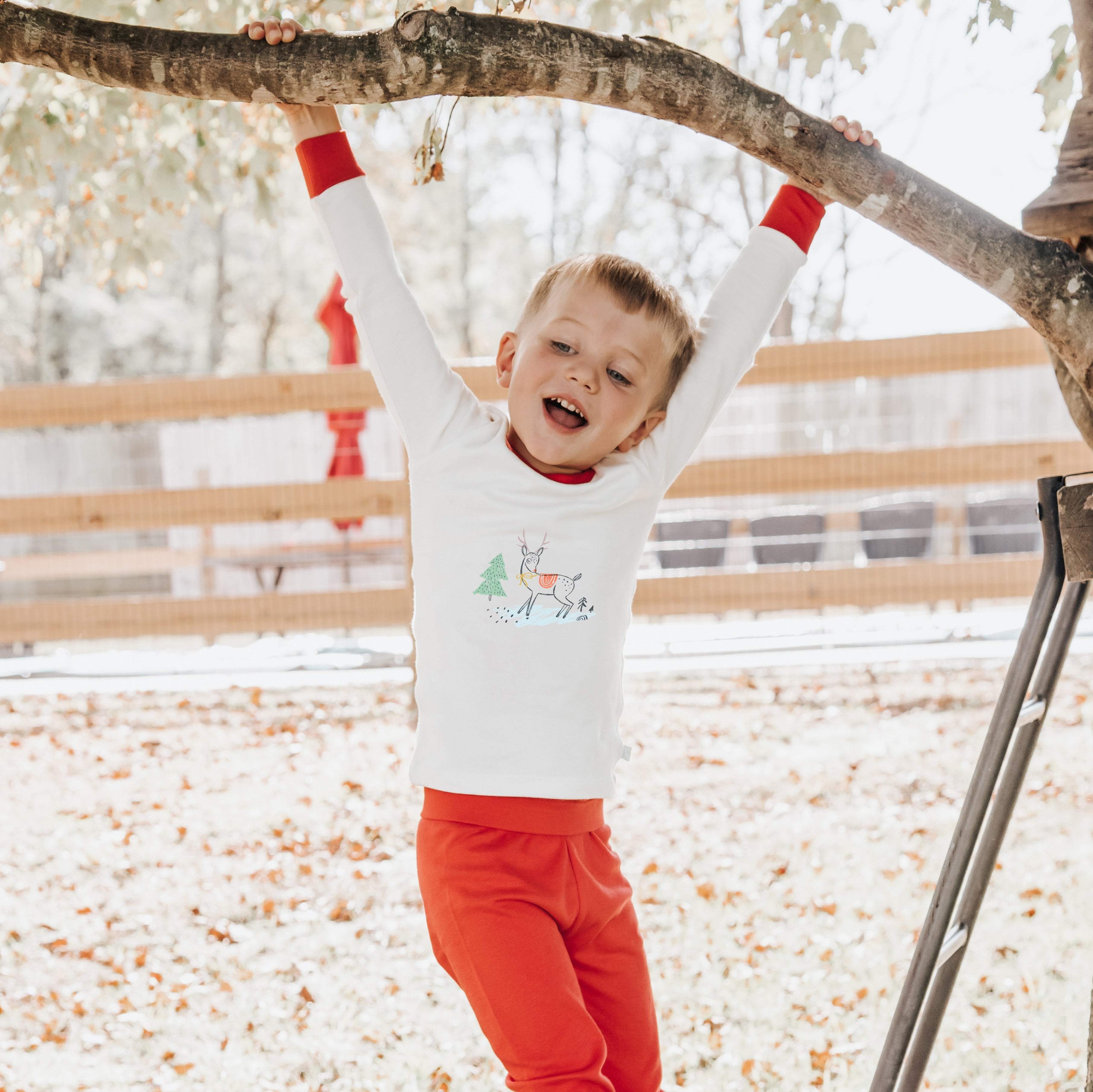 pajamas | deer christmas - Aaria Tees Aaria Tees