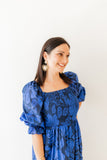 Fiona Statement Earrings - Pearl - Aaria Tees Aaria Tees