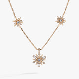 Festive Sparkle Inline Pendant Necklace - Aaria Tees Aaria Tees