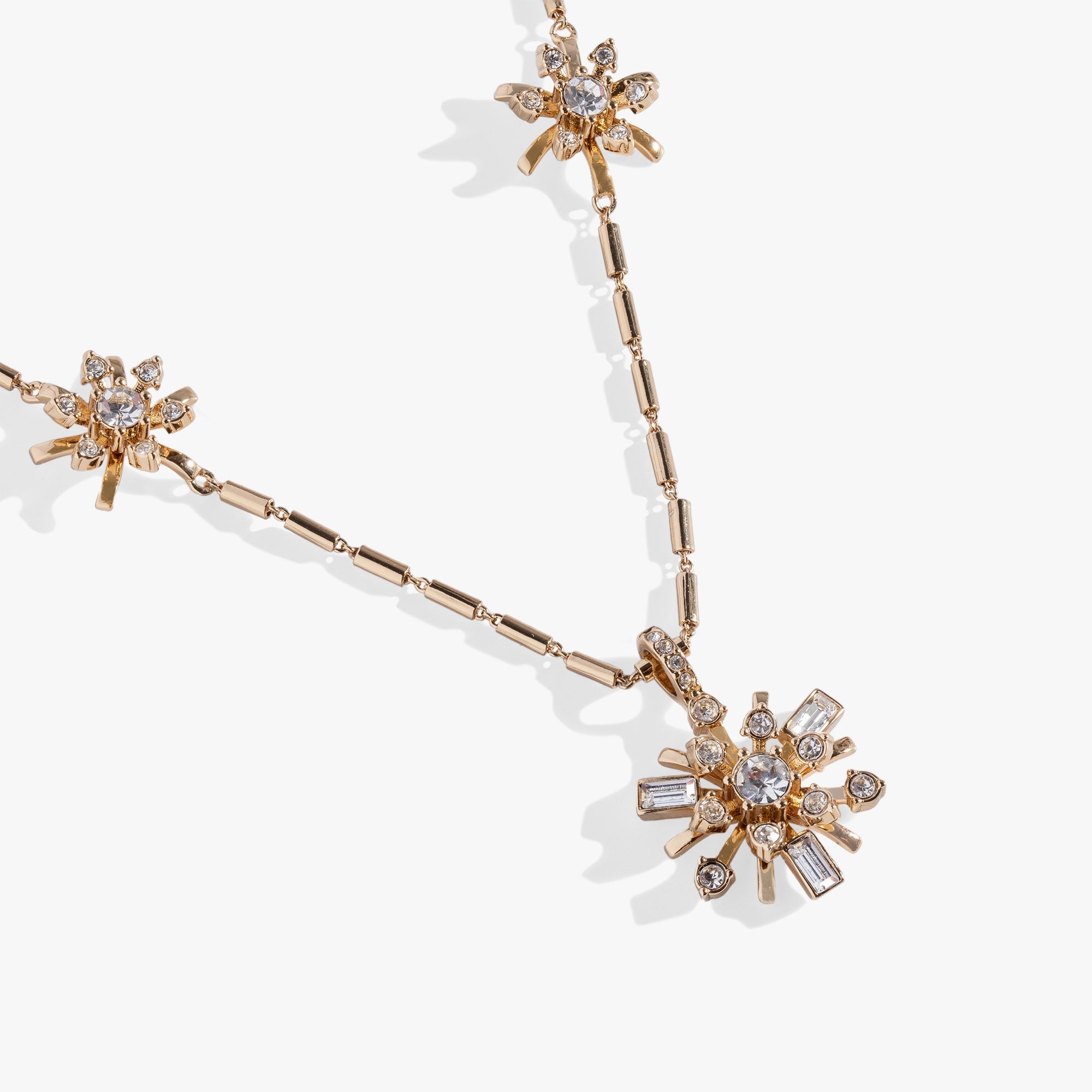 Festive Sparkle Inline Pendant Necklace - Aaria Tees Aaria Tees