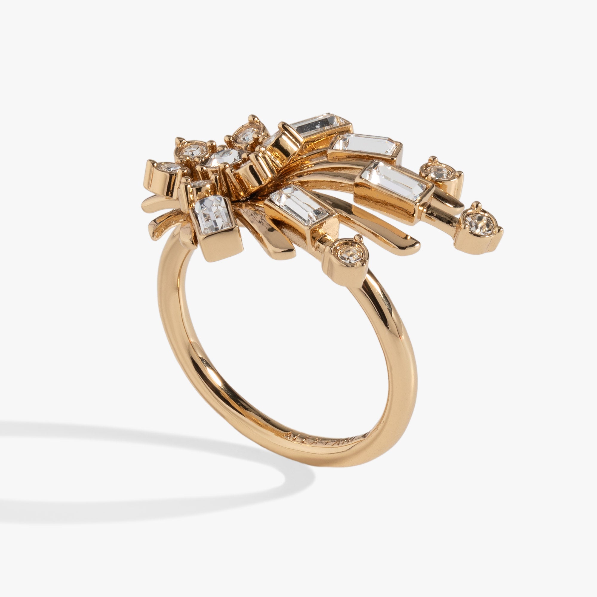 Festive Sparkle Statement Ring - Aaria Tees Aaria Tees