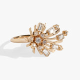 Festive Sparkle Statement Ring - Aaria Tees Aaria Tees