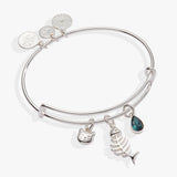 Fish Bone Cat Bangle - Aaria Tees Aaria Tees