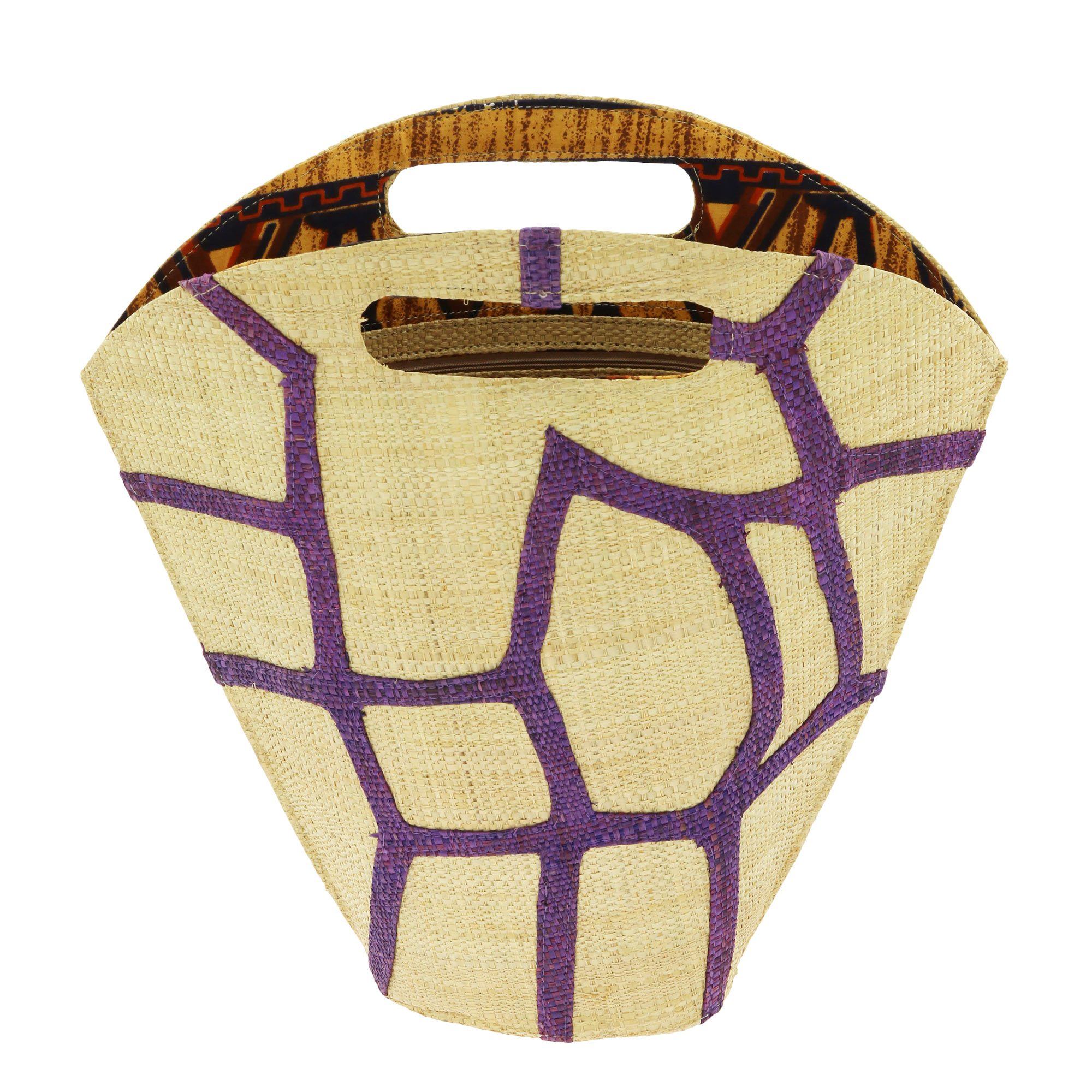 Flora Raffia Bag - Aaria Tees Aaria Tees