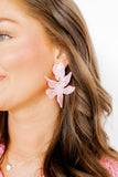 Flora Statement Earrings - Ballet Slipper - Aaria Tees Aaria Tees