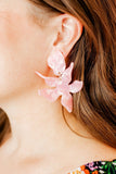 Flora Statement Earrings - Ballet Slipper - Aaria Tees Aaria Tees