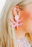 Flora Statement Earrings - Ballet Slipper - Aaria Tees Aaria Tees