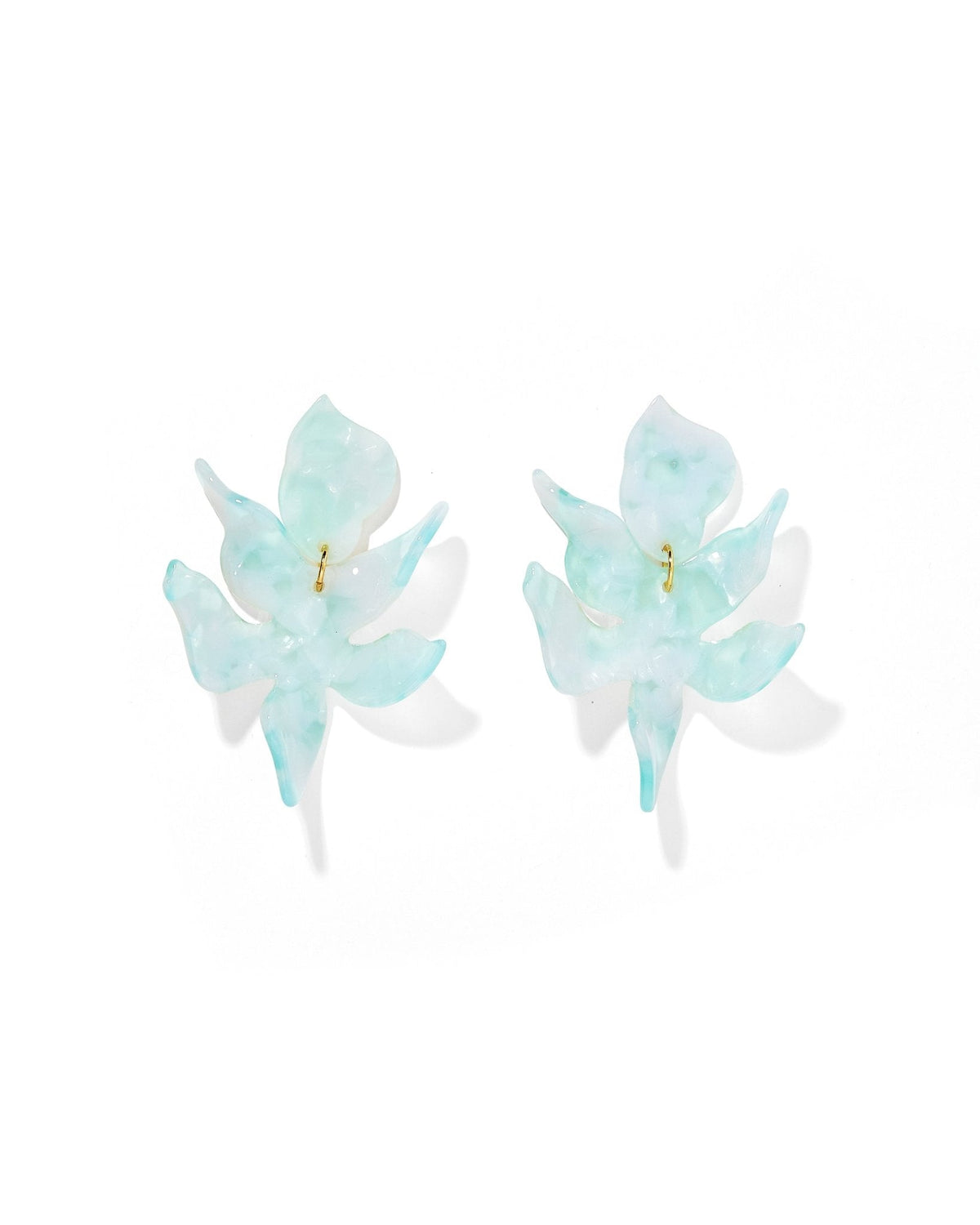 Flora Statement Earrings - Jelly Mint - Aaria Tees