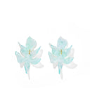Flora Statement Earrings - Jelly Mint - Aaria Tees Aaria Tees