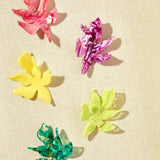 Flora Statement Earrings - Pink Spritz - Aaria Tees Aaria Tees