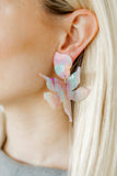 Flora Statement Earrings - Prism Pastel - Aaria Tees Aaria Tees