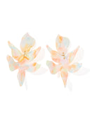 Flora Statement Earrings - Rainbow Sherbert - Aaria Tees Aaria Tees