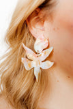Flora Statement Earrings - Rainbow Sherbert - Aaria Tees Aaria Tees