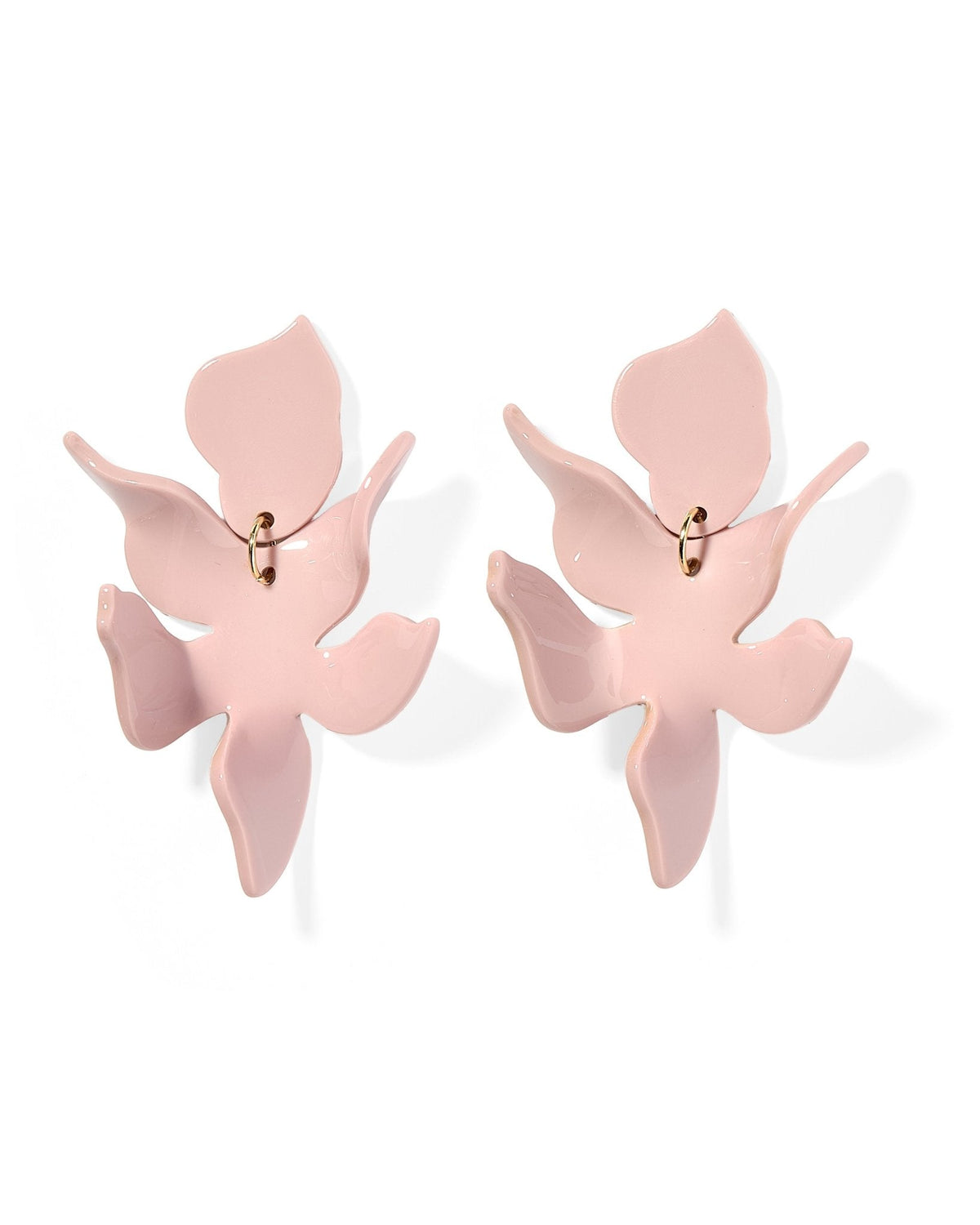 Flora Statement Earrings - Vintage Rose - Aaria Tees