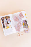 Flora Statement Earrings - Vintage Rose - Aaria Tees Aaria Tees