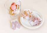 Flora Statement Earrings - Vintage Rose - Aaria Tees Aaria Tees