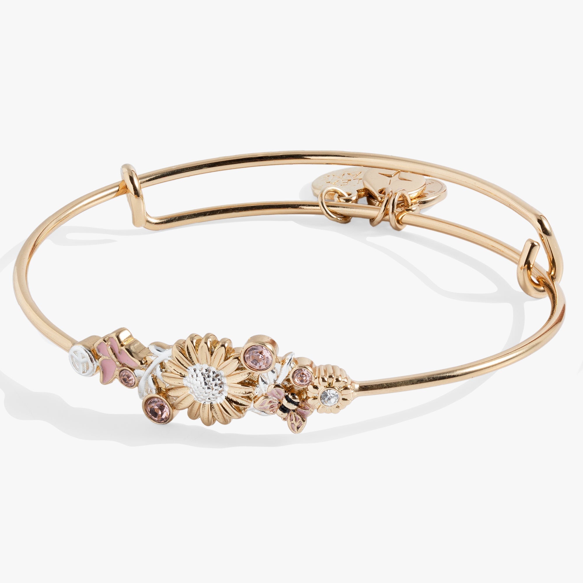 Floral Inline Bangle - Aaria Tees Aaria Tees