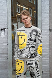 New Rich Crewneck Sweater (Heather Grey) - Aaria Tees Aaria Tees