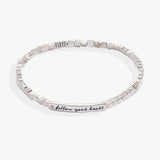 Follow Your Heart Stretch Bracelet - Aaria Tees Aaria Tees