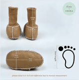 cozy booties| red - Aaria Tees Aaria Tees