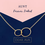 Forever Linked - Aunt - Aaria Tees Aaria Tees