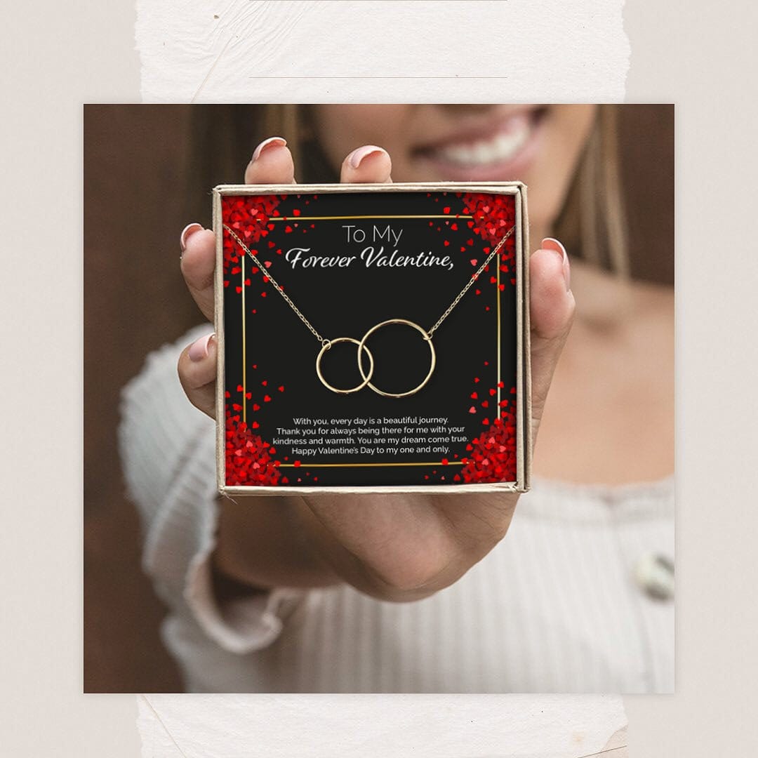 Forever Valentine Necklace - Aaria Tees Aaria Tees